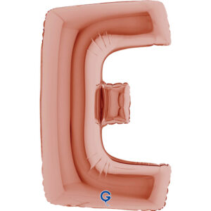 Letter E Rose Gold 40inc
