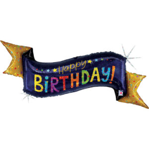 Navy Birthday Banner