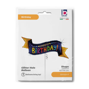 Navy Birthday Banner