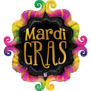 Mardi Gras Fancy Frame
