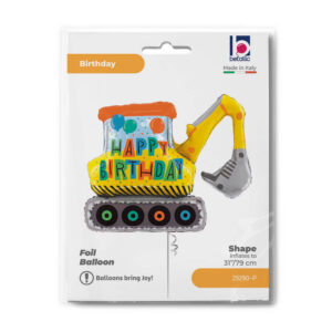 Birthday Construction Excavator