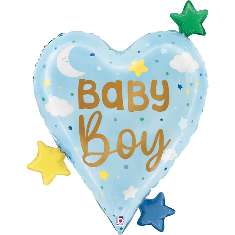 Baby Boy Hart Stars