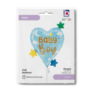 Baby Boy Heart Stars