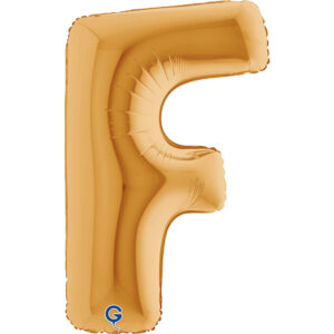 Letter F Gold 40inc