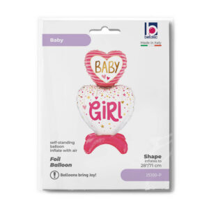 Standups Baby Girl Hearts