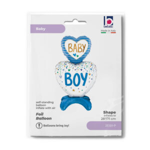 Standups Baby Boy Hearts