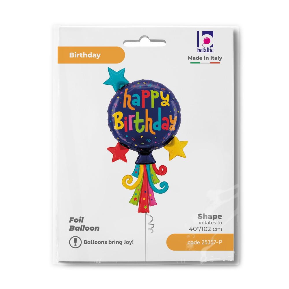 Balloon Streamer Birthday