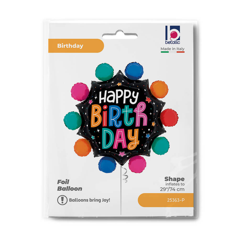 Colorful Circles Birthday - Afbeelding 2