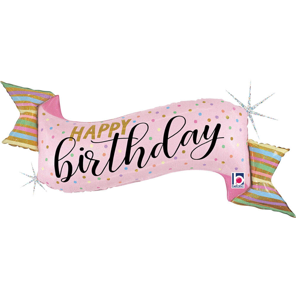 Pastel Birthday Banner