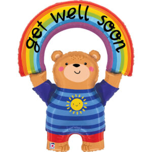 Get Well Rainbow Bear
