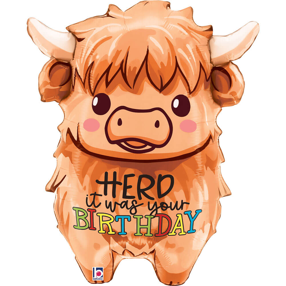Highland Cow Birthday
