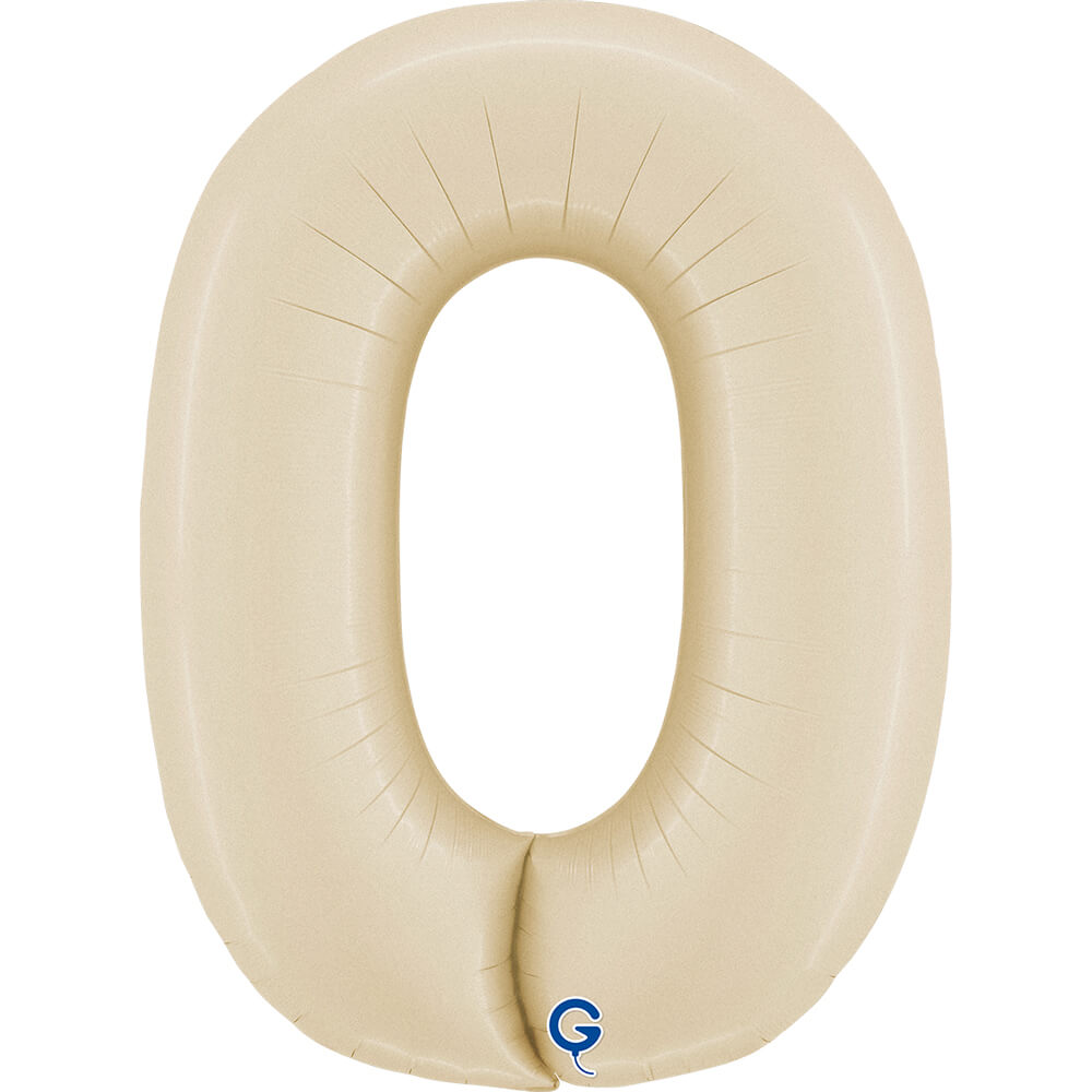 Cijfer 0 Satin Cream 66cm