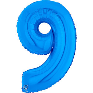 Number 9 Blue 26inc