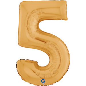 Number 5 Gold 26inc