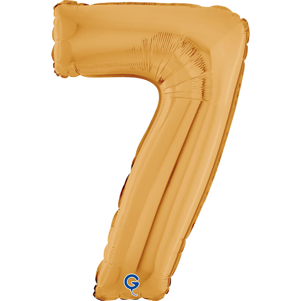 Cijfer 7 Goud 66cm