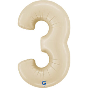 Number 3 Satin Cream 26inc