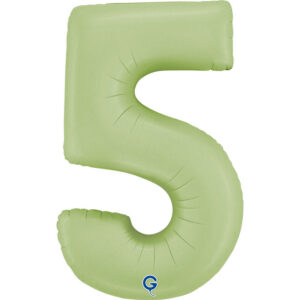 Number 5 Satin Olive Green 26inc