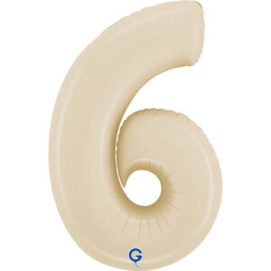 Number 6 Satin Cream 26inc