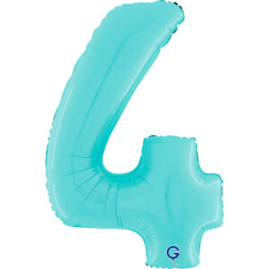 Number 4 Pastel Blue 26inc