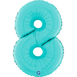 Number 8 Pastel Blue 26inc