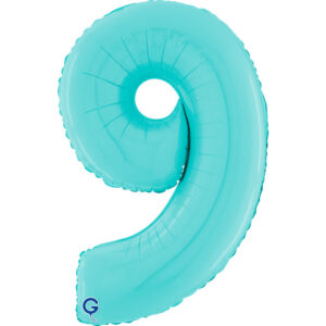 Number 9 Pastel Blue 26inc