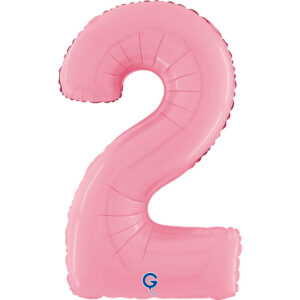 Number 2 Pastel Pink 26inc