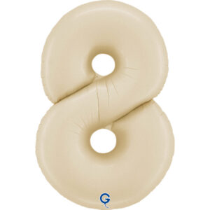 Number 8 Satin Cream 26inc