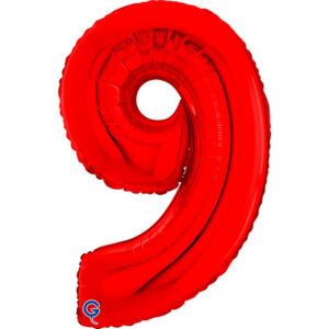 Number 9 Red 26inc