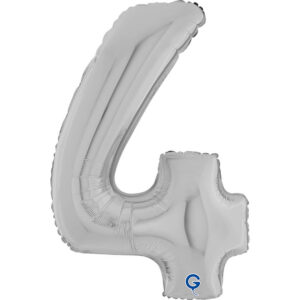 Number 4 Silver 26inc