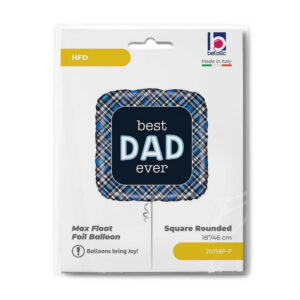 SR18 Best Dad Ever Plaid