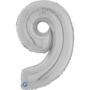 Number 9 Silver 26inc