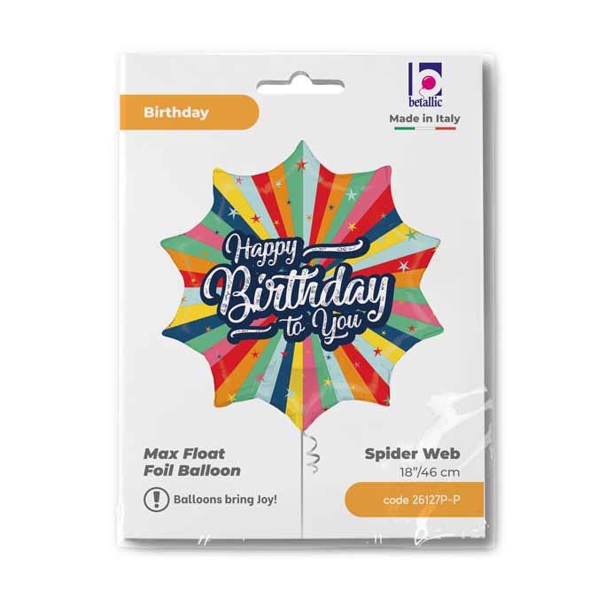 SW18 Birthday Bursting Colors