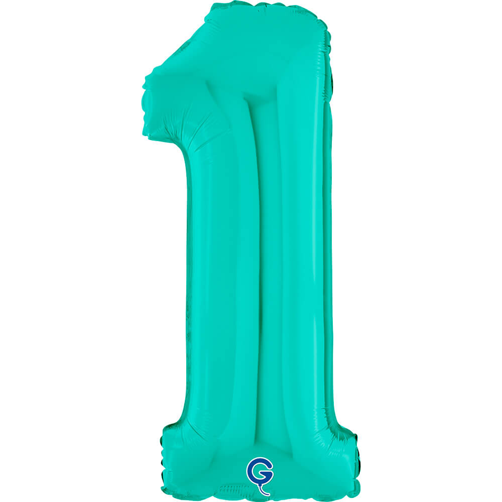 Cijfer 1 Tiffany 66cm