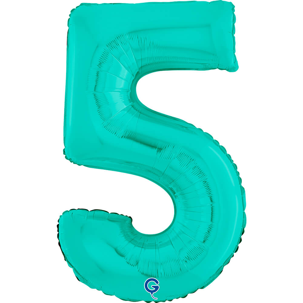 Cijfer 5 Tiffany 66cm