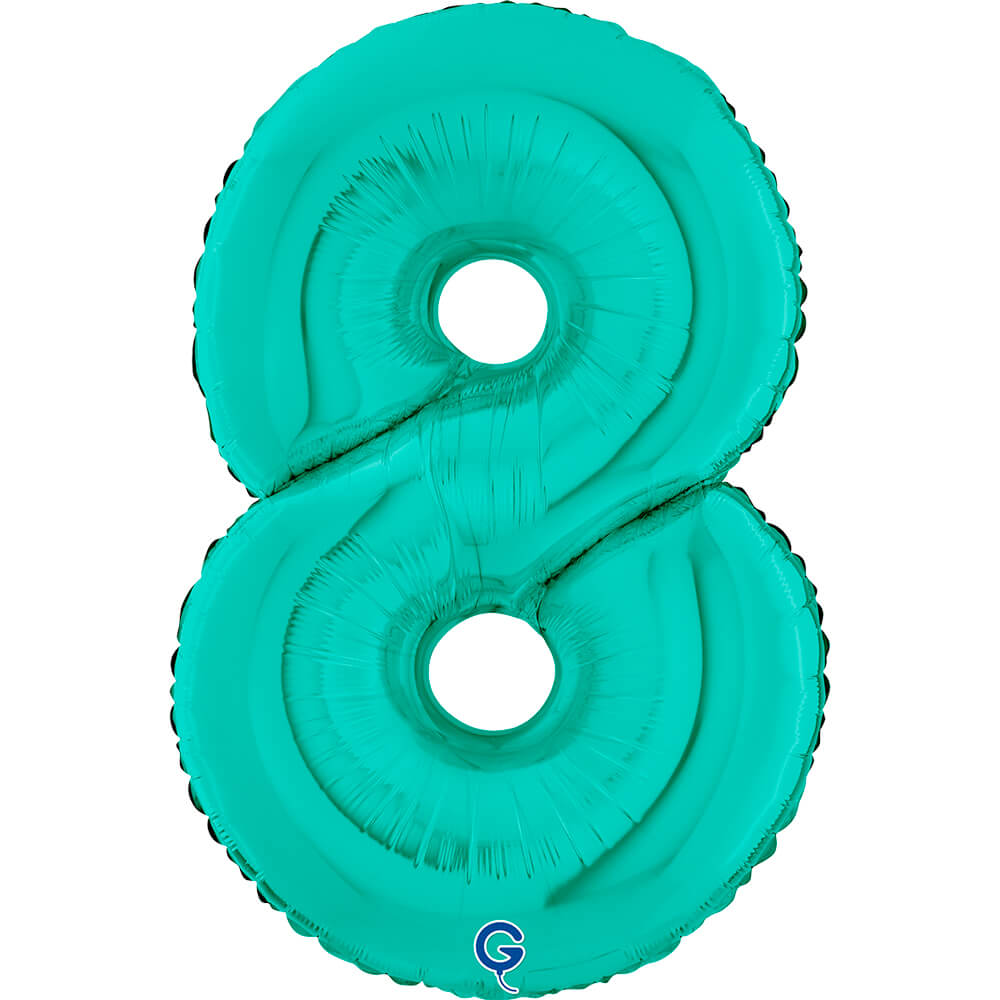 Cijfer 8 Tiffany 66cm