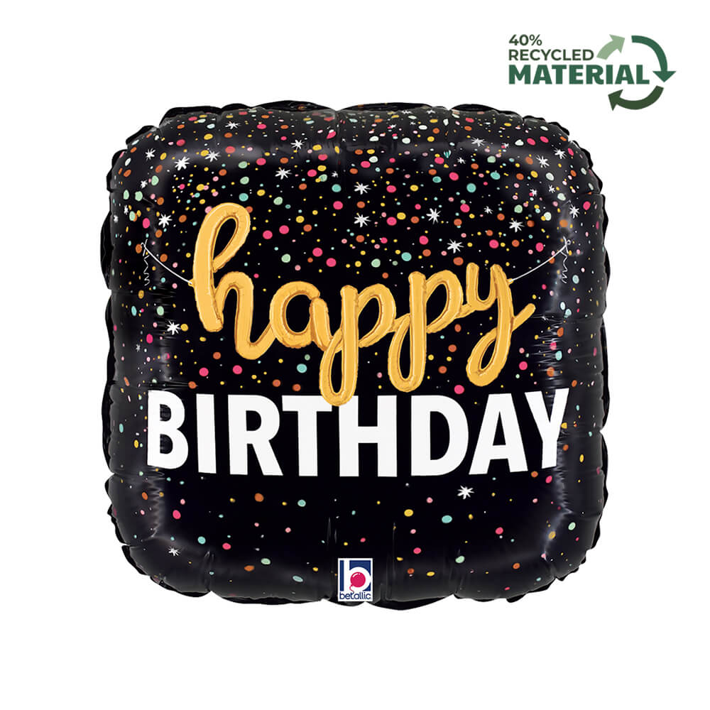 SR18 Birthday Script Confetti