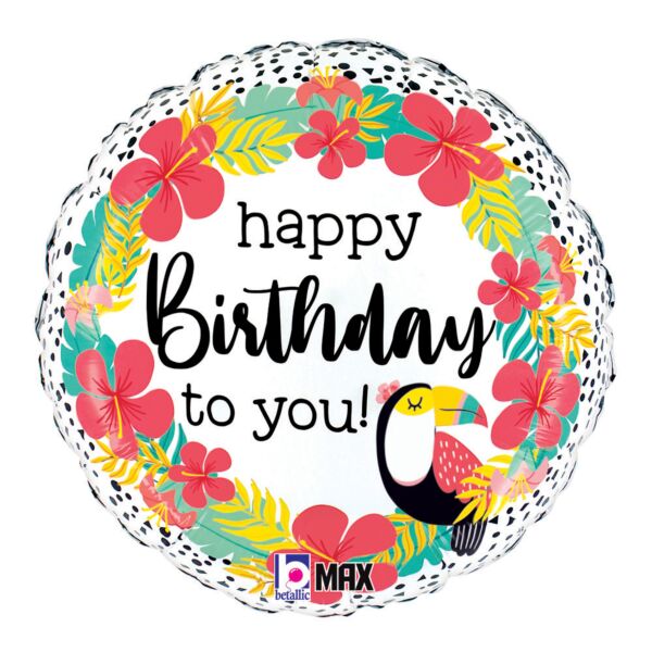 R18 Tropical Toucan Birthday