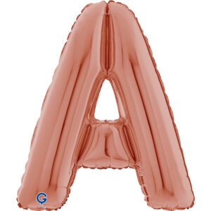 Letter A Rose Gold 26inc