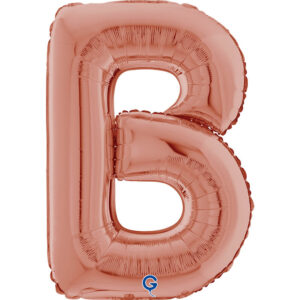Letter B Rose Gold 26inc