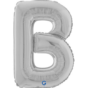 Letter B Silver 26inc