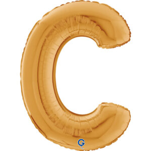 Letter C Gold 26inc