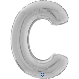 Letter C Silver 26inc