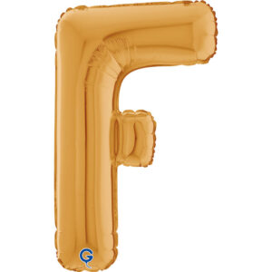 Letter F Gold 26inc