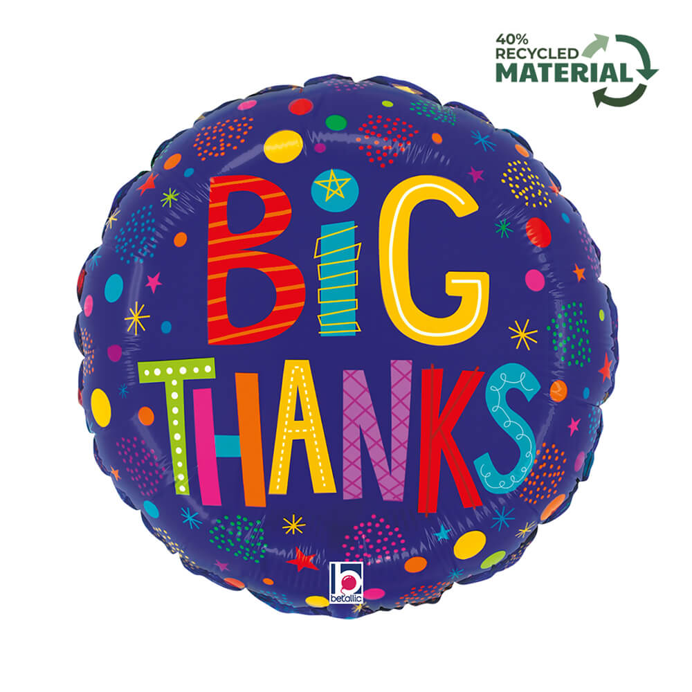 R18 Big Thanks Blauw