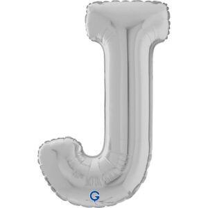 Letter J Silver 26inc