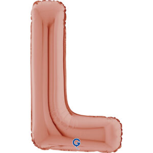 Letter L Rose Gold 26inc