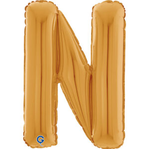 Letter N Gold 26inc