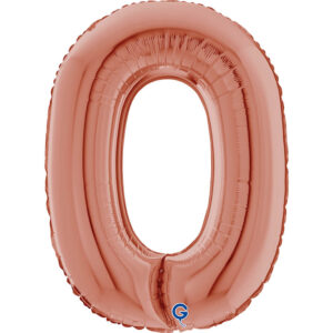 Letter O Rose Gold 26inc