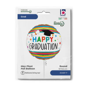 R18 Graduation Fun Stripes