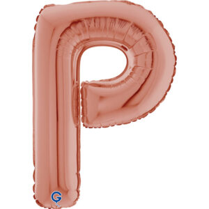 Letter P Rose Gold 26inc